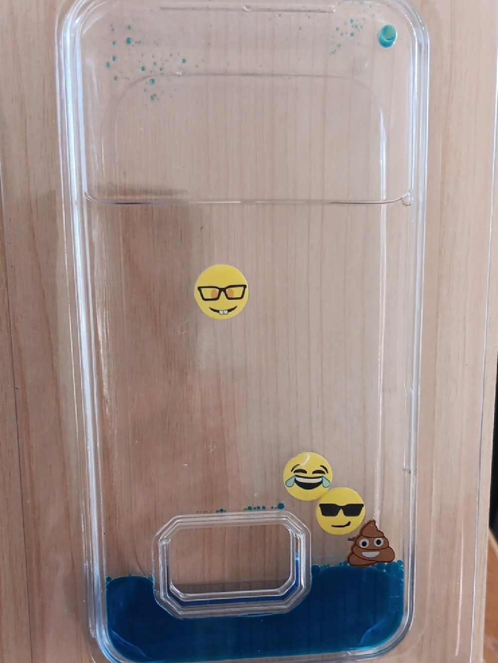 Floating Emoji Cases Bundle iphoneSE, Samsung S7, Samsung S7 Edge New - Picture 2 of 8